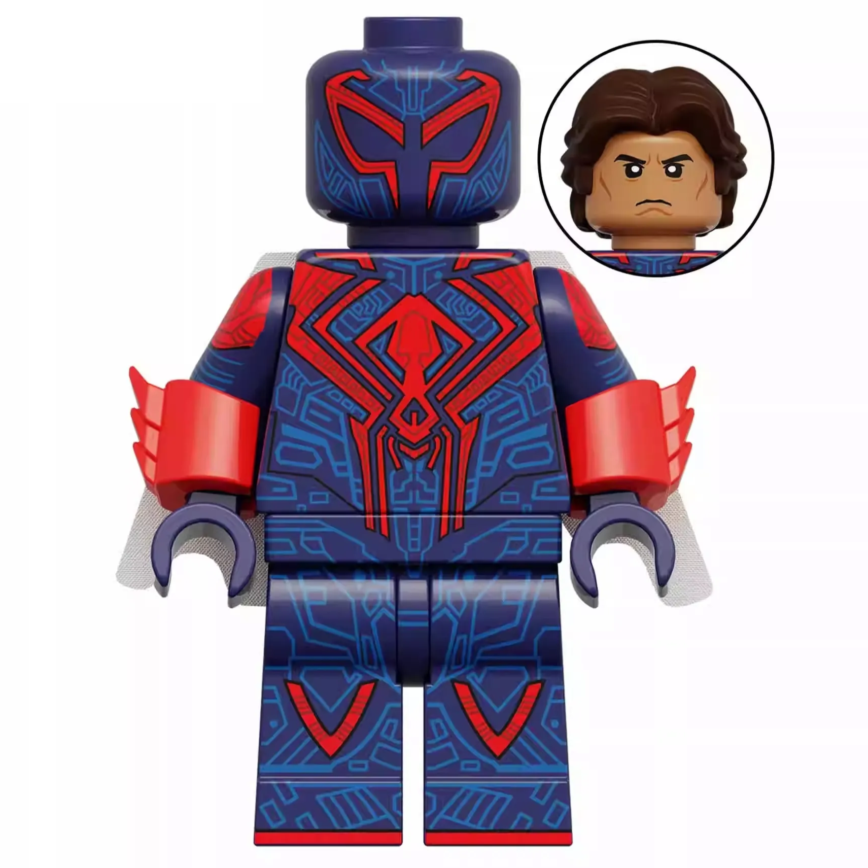 Spider-Man 2099 Custom Marvel Superhero Minifigure1