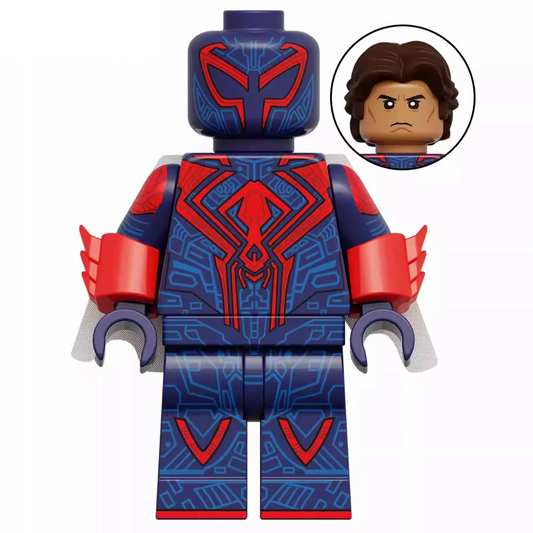 Spider-Man 2099 Custom Marvel Superhero Minifigure1