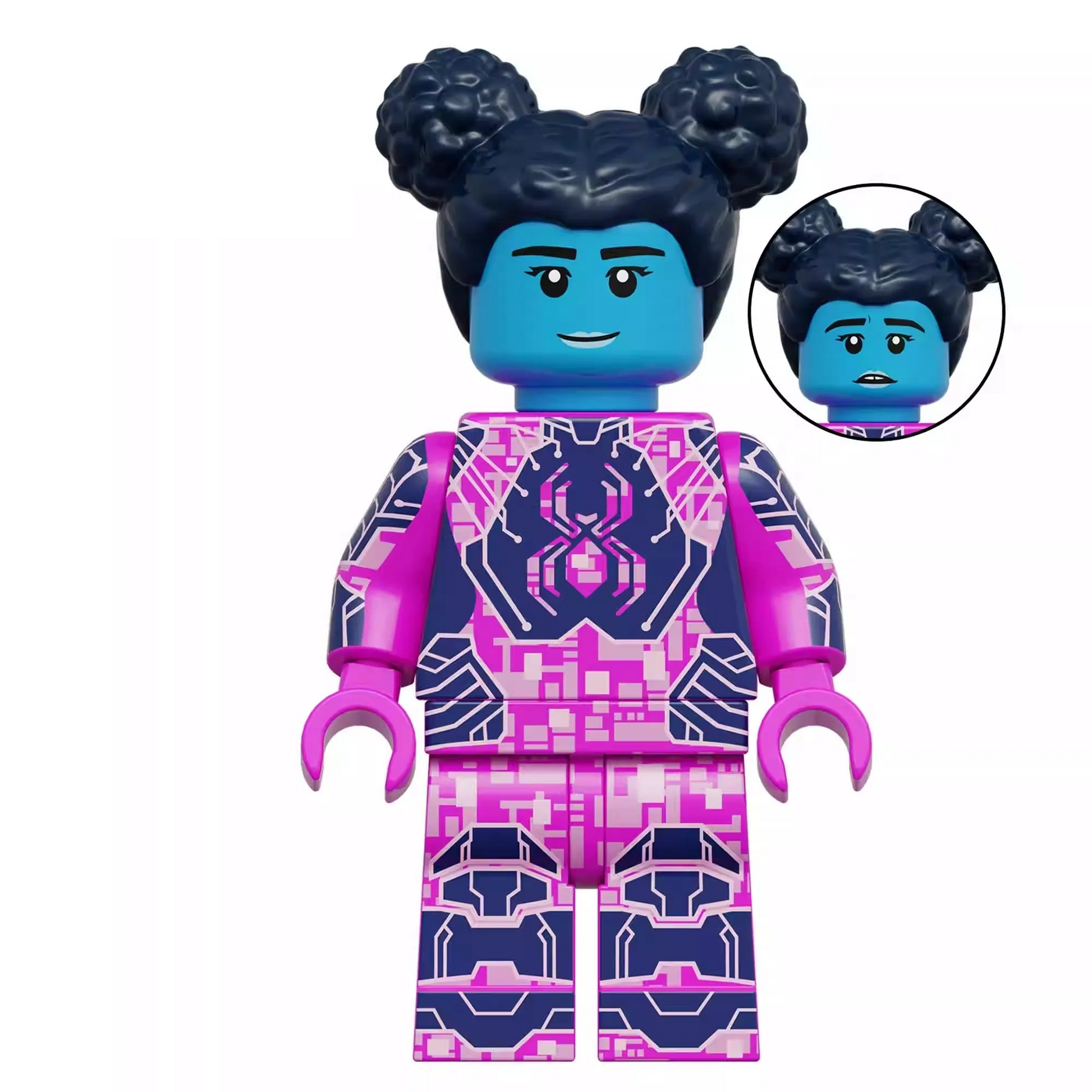 Spider-Byte Spider-Verse Custom Marvel Superhero Minifigure1