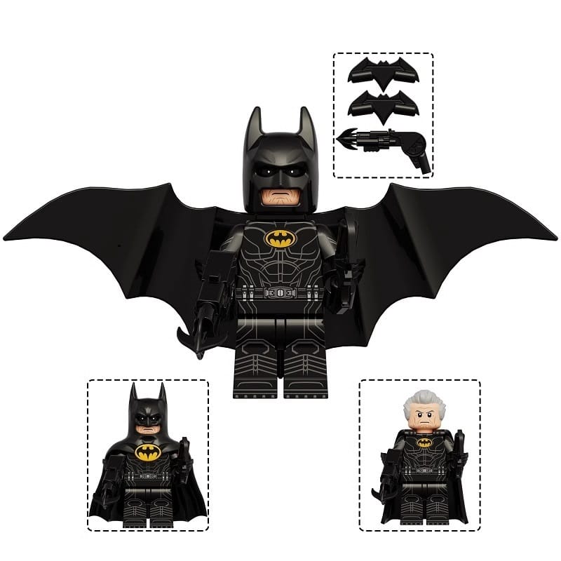 Batman (Michael Keaton) Custom DC Superhero Minifigure1