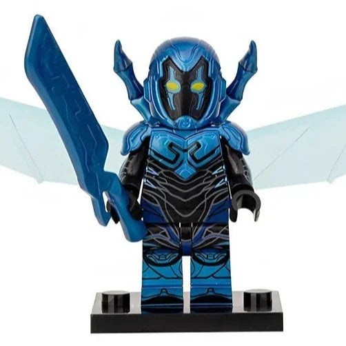 Blue Beetle Custom DC Comics Superhero Minifigure1