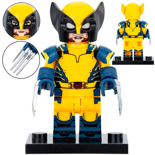 Wolverine Custom Marvel Superhero Minifigure1