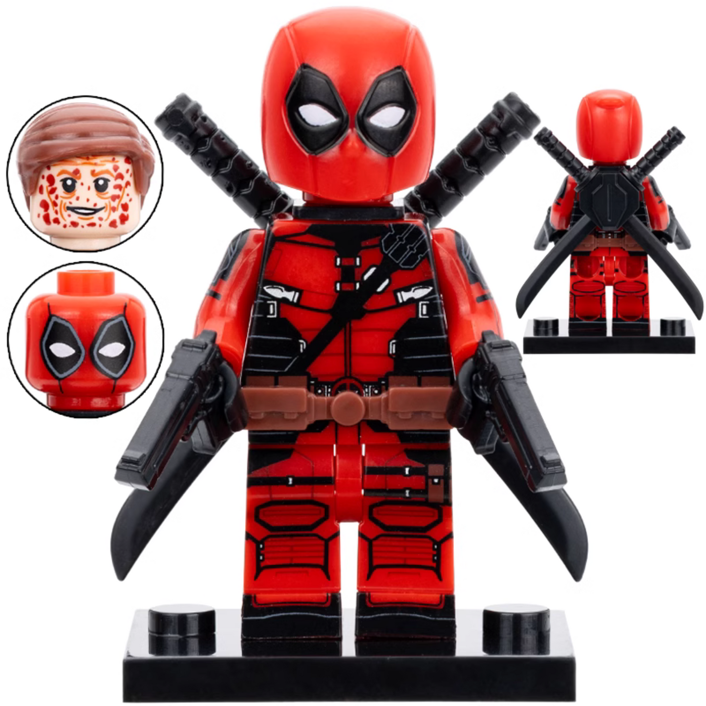 Deadpool Custom Marvel Superhero Minifigure1