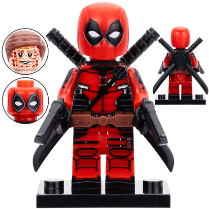 Deadpool Custom Marvel Superhero Minifigure1