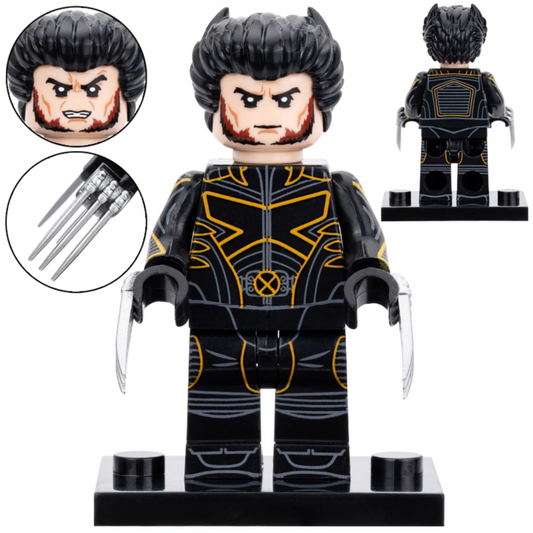 Wolverine (The Last Stand) Custom Marvel Superhero Minifigure1