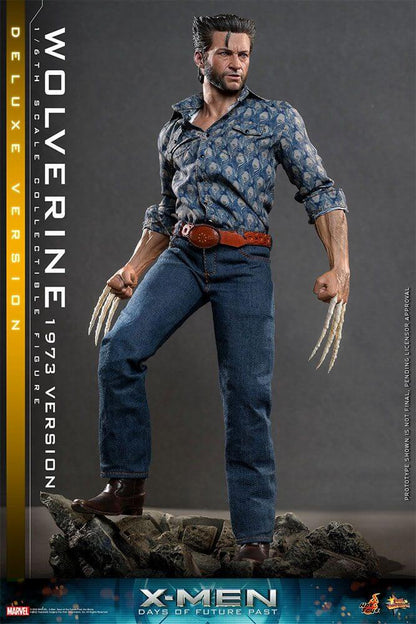 X-Men Days of Future Past Movie Masterpiece Action Figure 1/6 Wolverine (1973 Version) Deluxe Version 30cm6