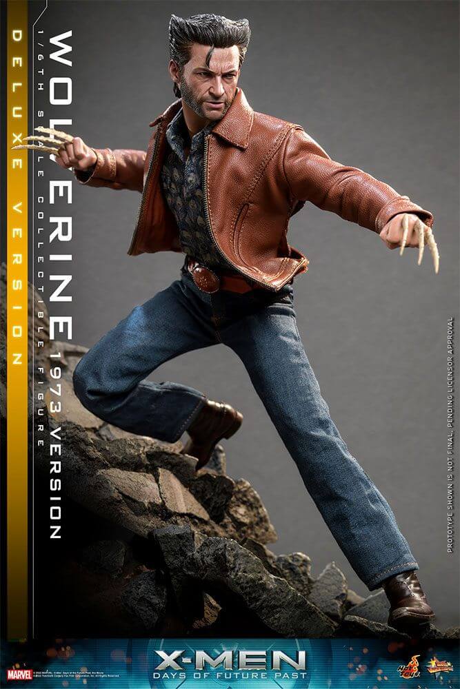 X-Men Days of Future Past Movie Masterpiece Action Figure 1/6 Wolverine (1973 Version) Deluxe Version 30cm11