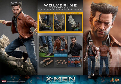 X-Men Days of Future Past Movie Masterpiece Action Figure 1/6 Wolverine (1973 Version) Deluxe Version 30cm18