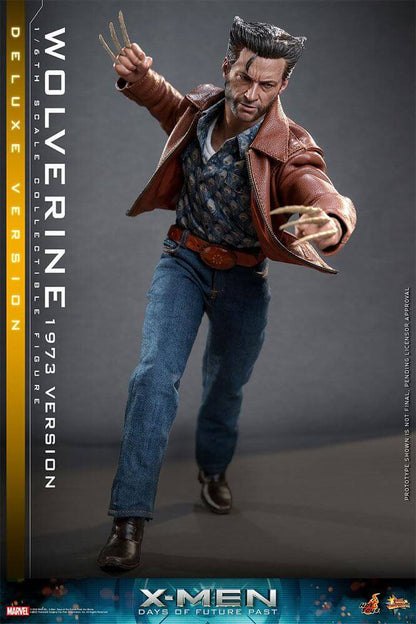 X-Men Days of Future Past Movie Masterpiece Action Figure 1/6 Wolverine (1973 Version) Deluxe Version 30cm12