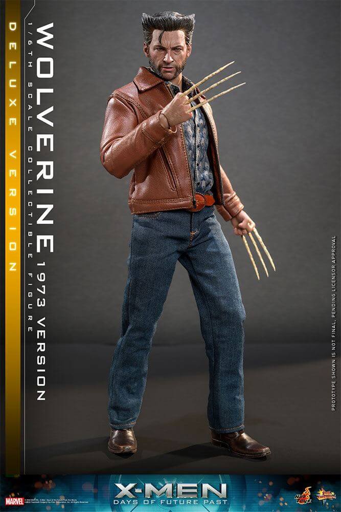 X-Men Days of Future Past Movie Masterpiece Action Figure 1/6 Wolverine (1973 Version) Deluxe Version 30cm10