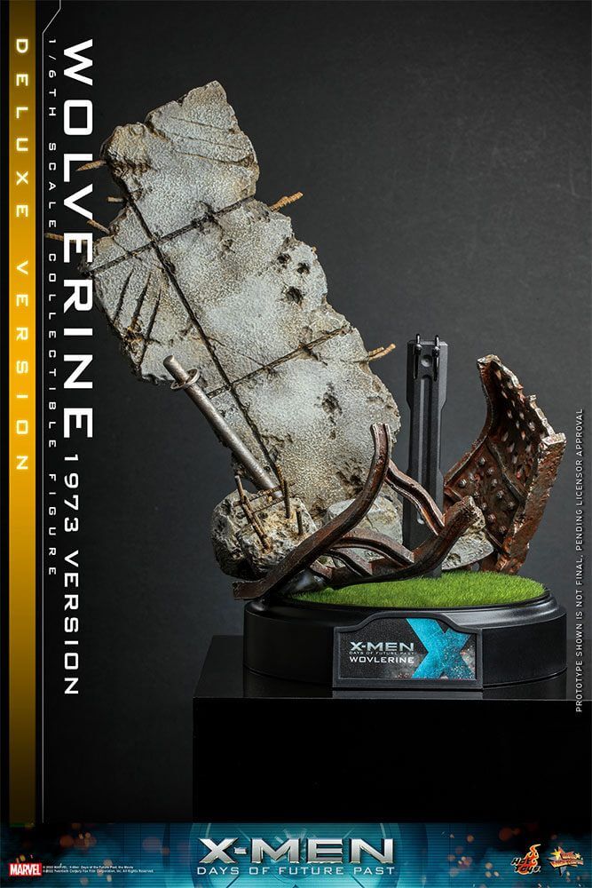 X-Men Days of Future Past Movie Masterpiece Action Figure 1/6 Wolverine (1973 Version) Deluxe Version 30cm7