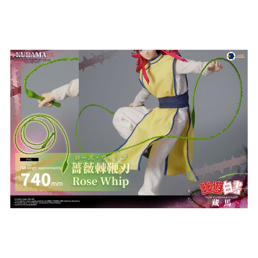 Yu Yu Hakusho Action Figure 1/6 Kurama (Luxury Edition) 30cm20