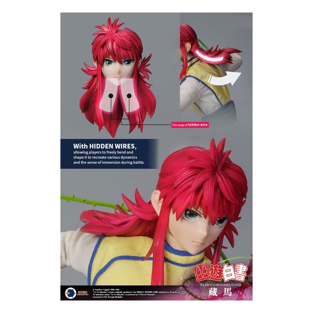 Yu Yu Hakusho Action Figure 1/6 Kurama (Luxury Edition) 30cm18