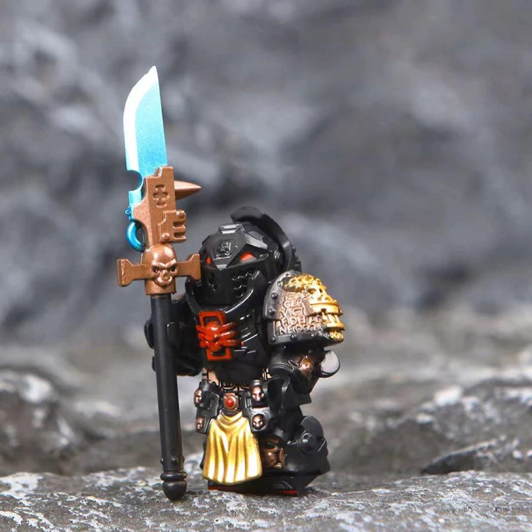 Black Knight Space Marine Warhammer 40K Minifigure2