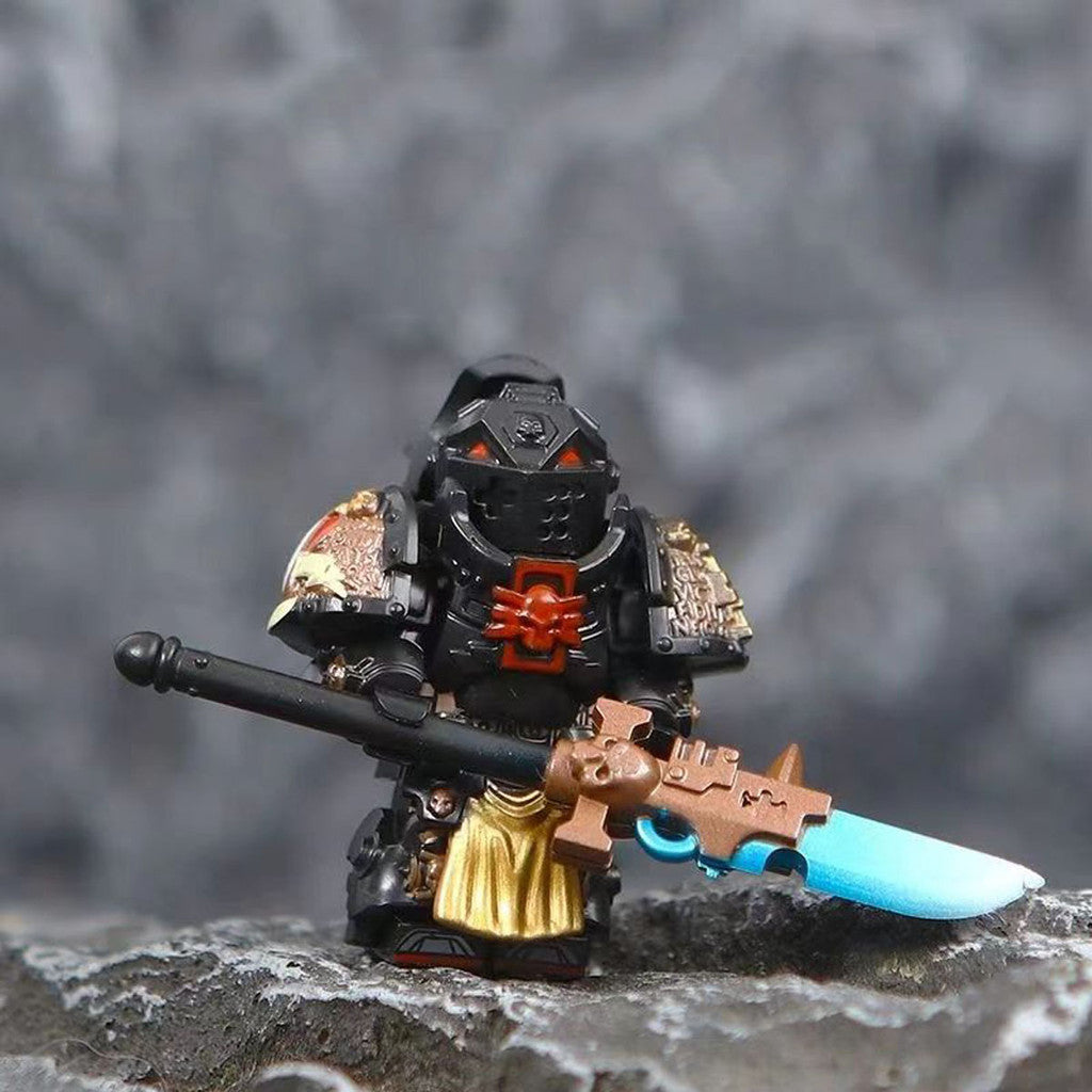 Black Knight Space Marine Warhammer 40K Minifigure1