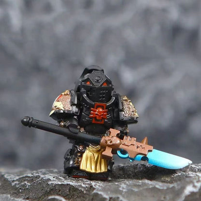Black Knight Space Marine Warhammer 40K Minifigure1