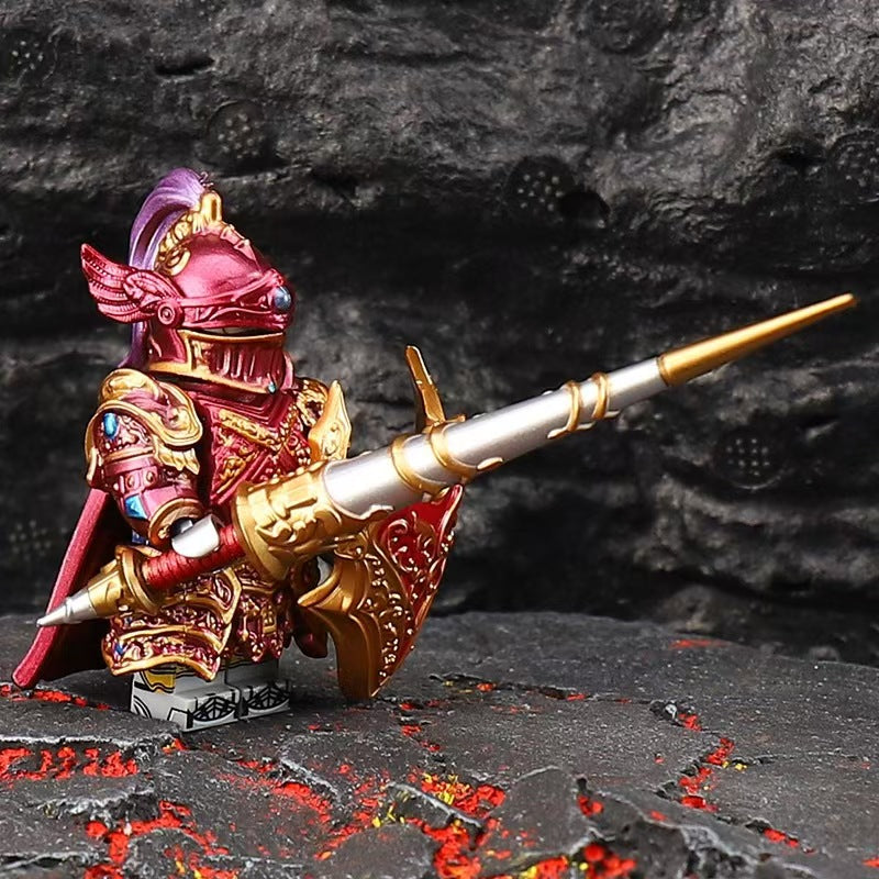 Lancelot from Knights of the Round Table Custom Minifigure2