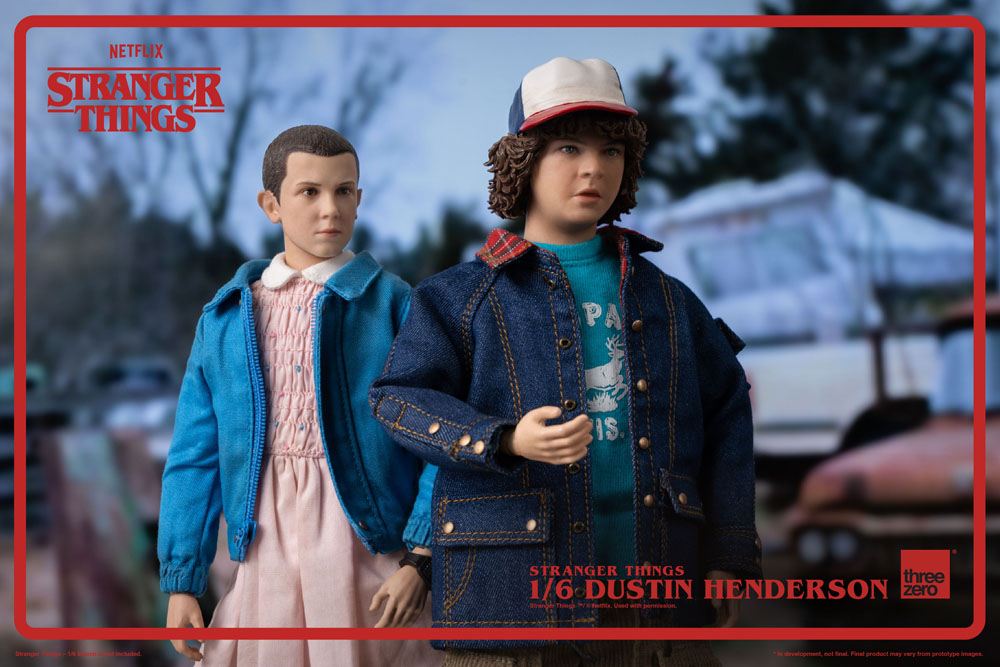 Stranger Things Action Figure 1/6 Dustin Henderson 23cm15