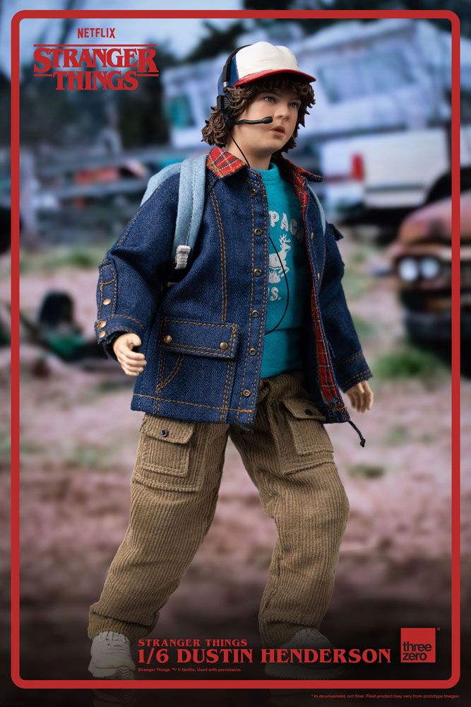 Stranger Things Action Figure 1/6 Dustin Henderson 23cm7