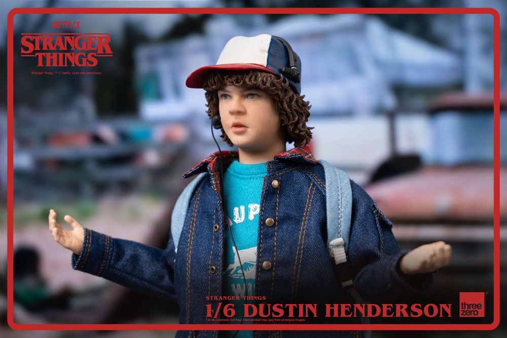 Stranger Things Action Figure 1/6 Dustin Henderson 23cm8