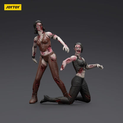 Zombie Dark Source Action Figures 2-Pack Female wrestlers 8cm4