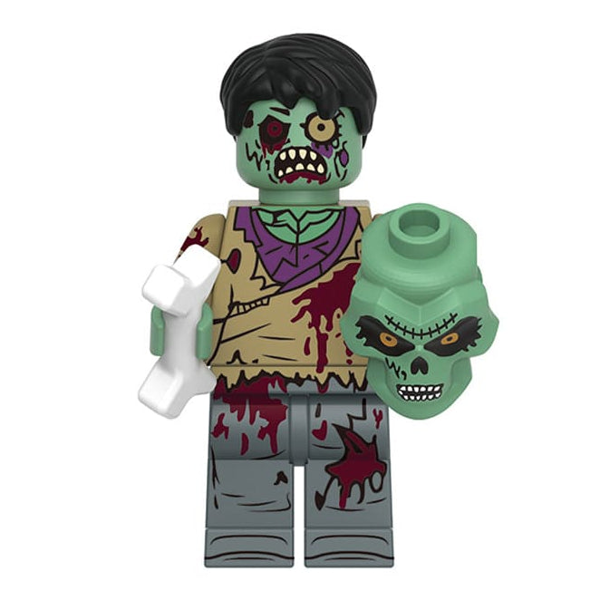 Halloween Zombie Custom Horror Minifigure1