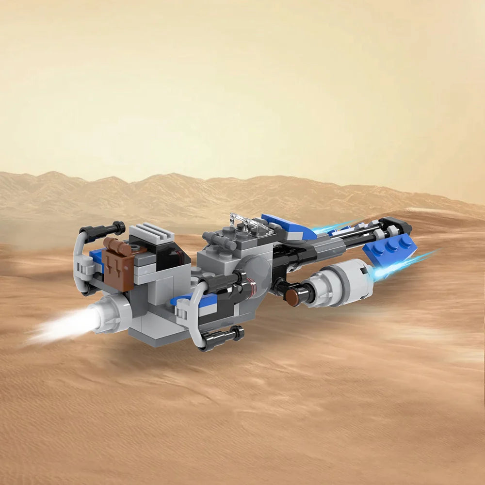 Boba Fett Speeder Bike Custom Star Wars MOC1