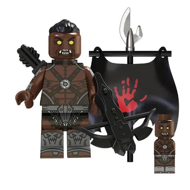 Uruk-Hai Orc custom Lord of the Rings Minifigure1
