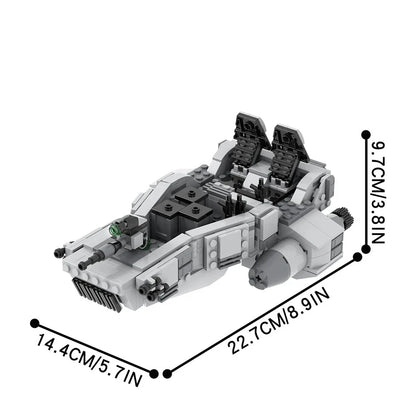 First Order Snowspeeder Custom Star Wars MOC2