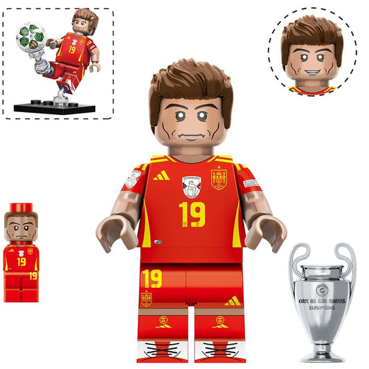 Lamine Yamal (Barcelona) Custom Football Player Minifigure1