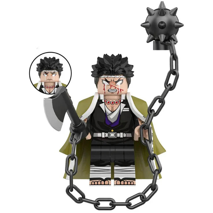 Gyoumei Himejima From Demon Slayer Custom Anime Minifigure1