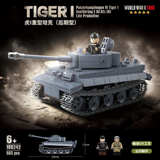 100242 Panzerkampfwagen VI Tiger Ausf.E (Sd.Kfz.181) Tiger I with 503 Pieces