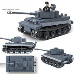 100242 Panzerkampfwagen VI Tiger Ausf.E (Sd.Kfz.181) Tiger I with 503 Pieces