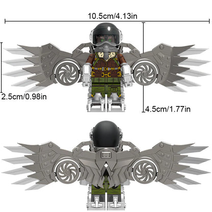 Vulture (MCU) Custom Marvel Superhero Minifigure