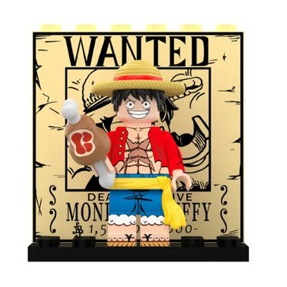 Luffy Custom One Piece Anime Minifigure