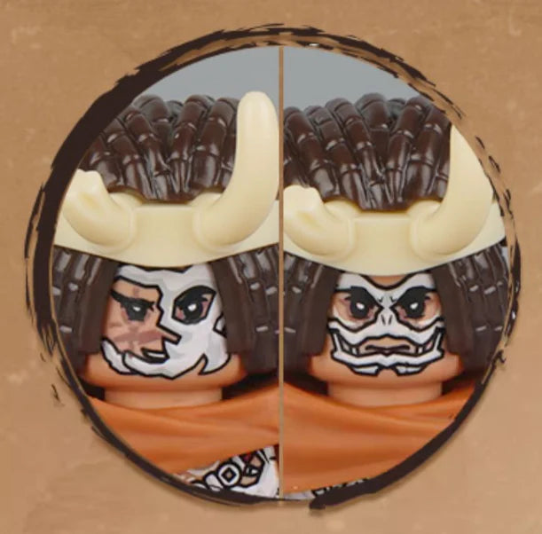 Southern Yue Barbarian Warrior Custom Minifigure