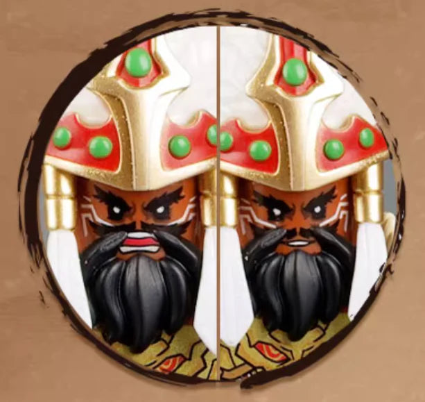 Meng Huo Yue Barbarian Tribal Leader Custom Minifigure