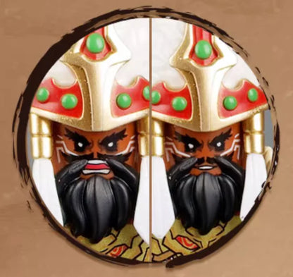 Meng Huo Yue Barbarian Tribal Leader Custom Minifigure