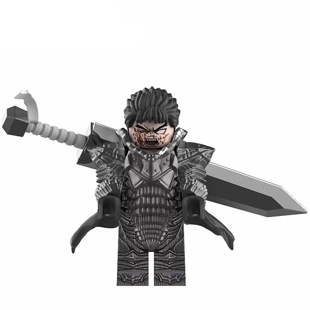 Guts Black Swordsman Custom Berserk Anime Minifigure
