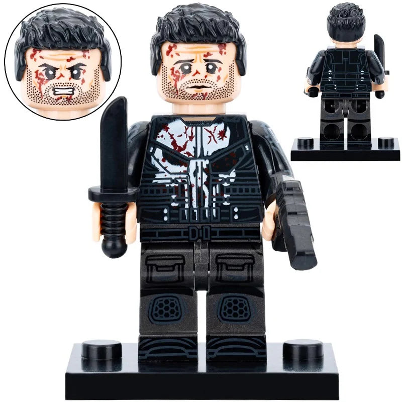 Punisher (Daredevil) Custom Marvel Superhero Minifigure