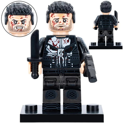 Punisher (Daredevil) Custom Marvel Superhero Minifigure