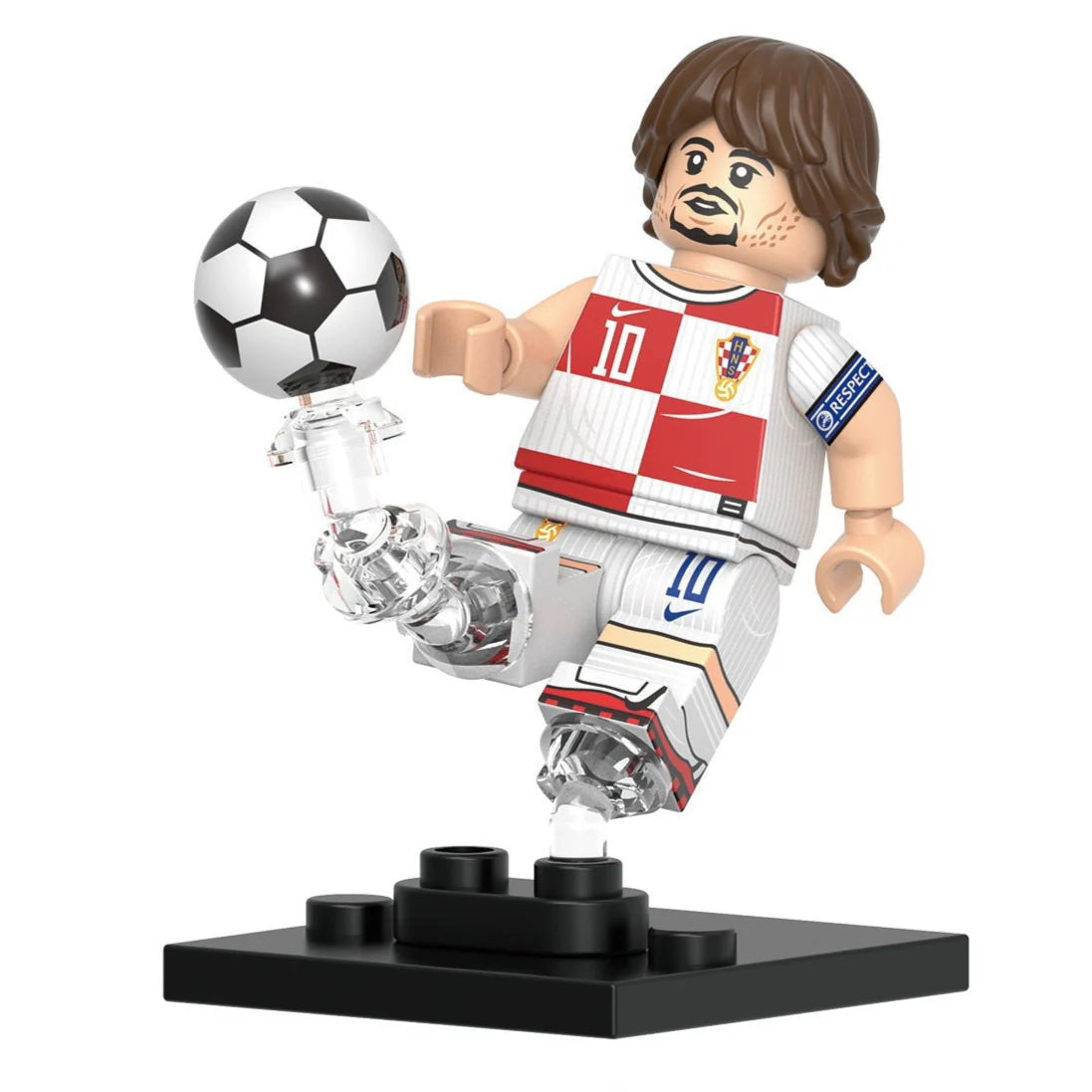 Luka Modri (Croatia) Custom Football Player Minifigure