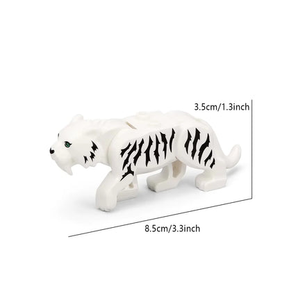 Saber Tooth Tiger Custom Animal Minifigure