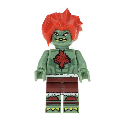 Blanka Street Fighter Custom Minifigure