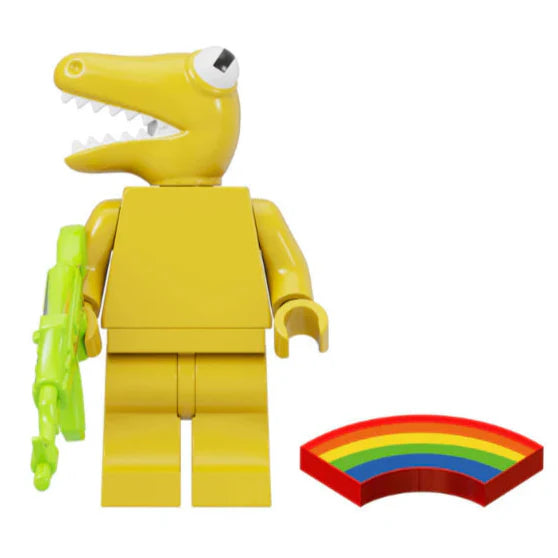 Orange Rainbow Friend Custom Rainbow Friends Roblox Minifigure