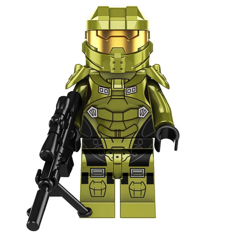 Master Chief Custom Halo Video Game Minifigure