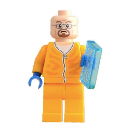Walter White Hazmat Suit Breaking Bad TV Series Minifigure