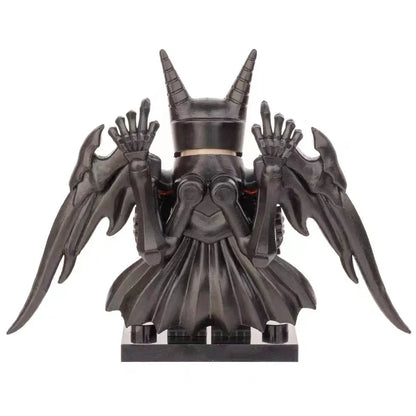 Batman Hellbat Black Suit Custom DC Comics Superhero Minifigure