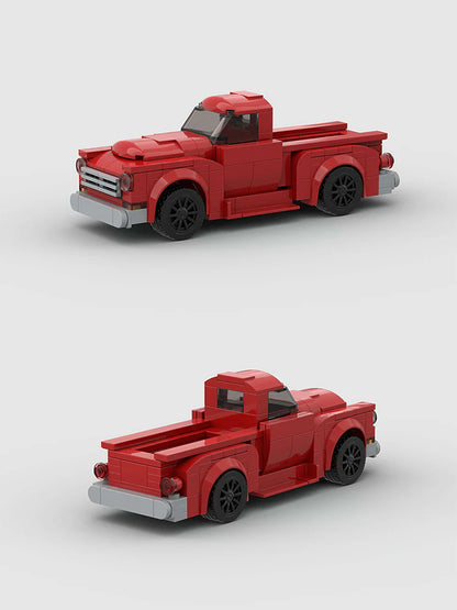 Ford F-100 Pickup Truck Custom Car MOC
