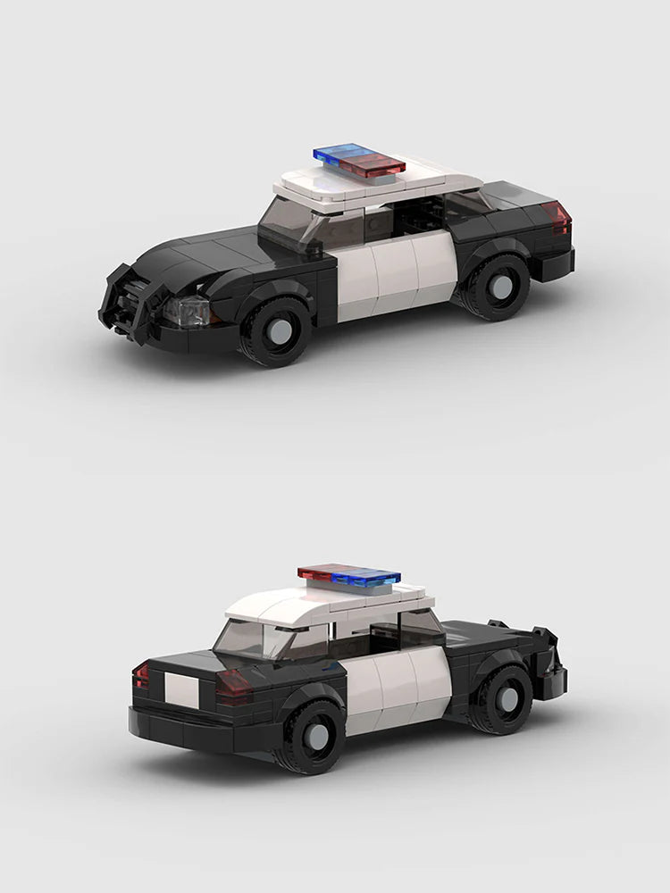 Ford Crown Victoria Police Car Custom Car MOC
